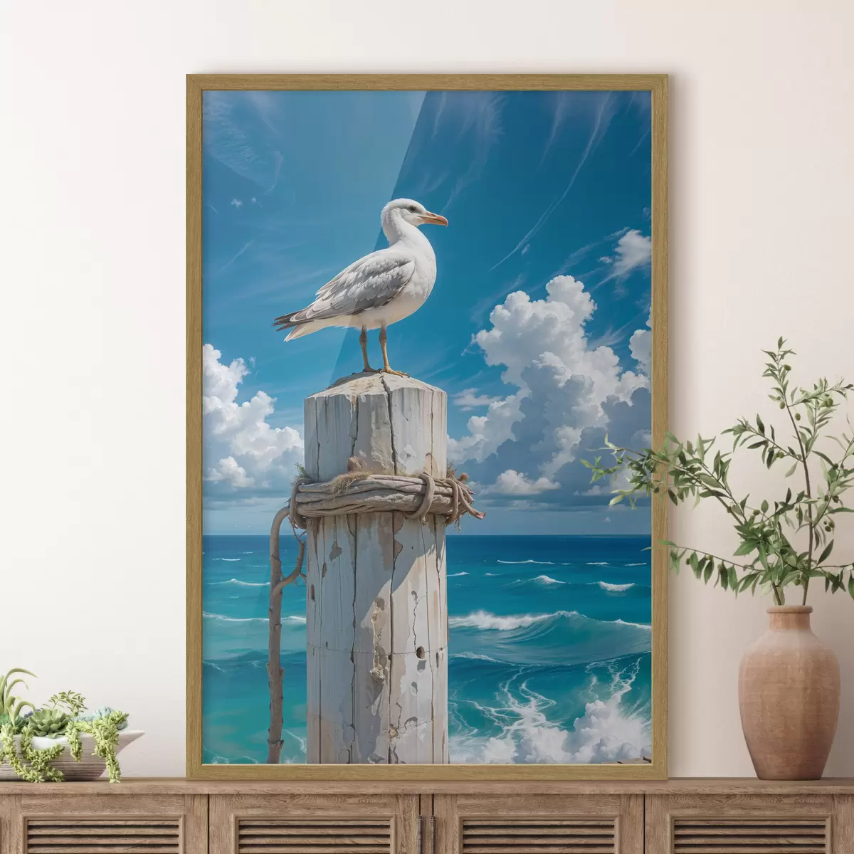 Poster Olas y silencio f40590