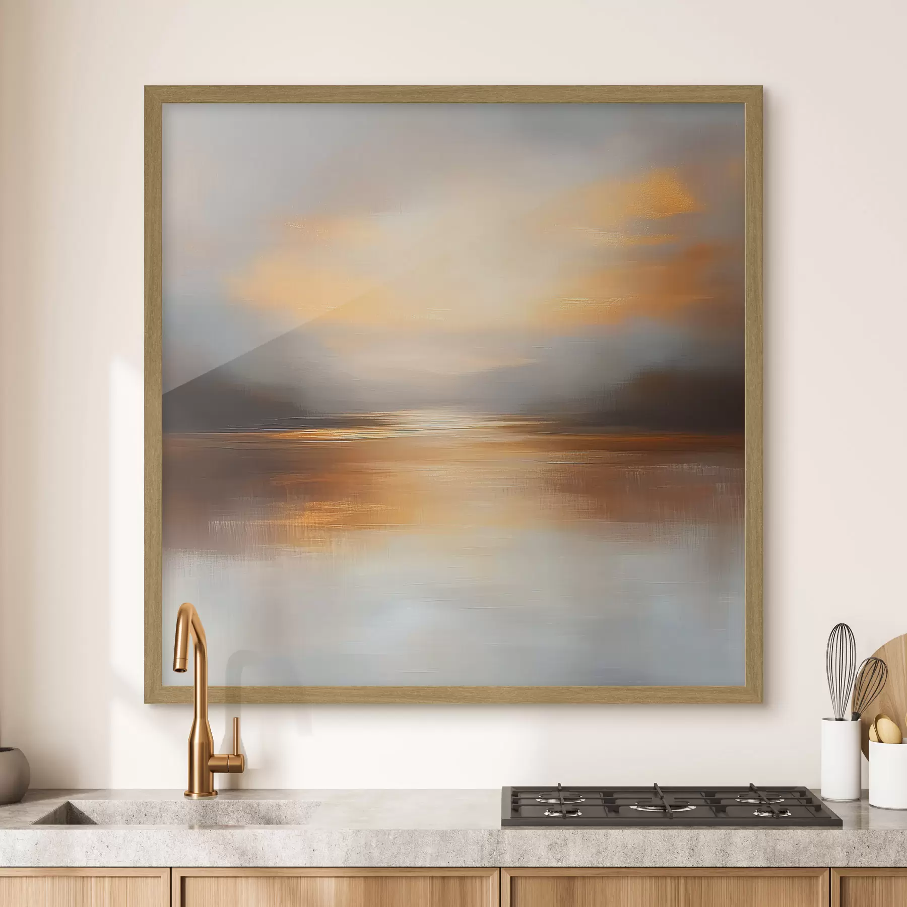 murales de pared El día se disuelve f40738