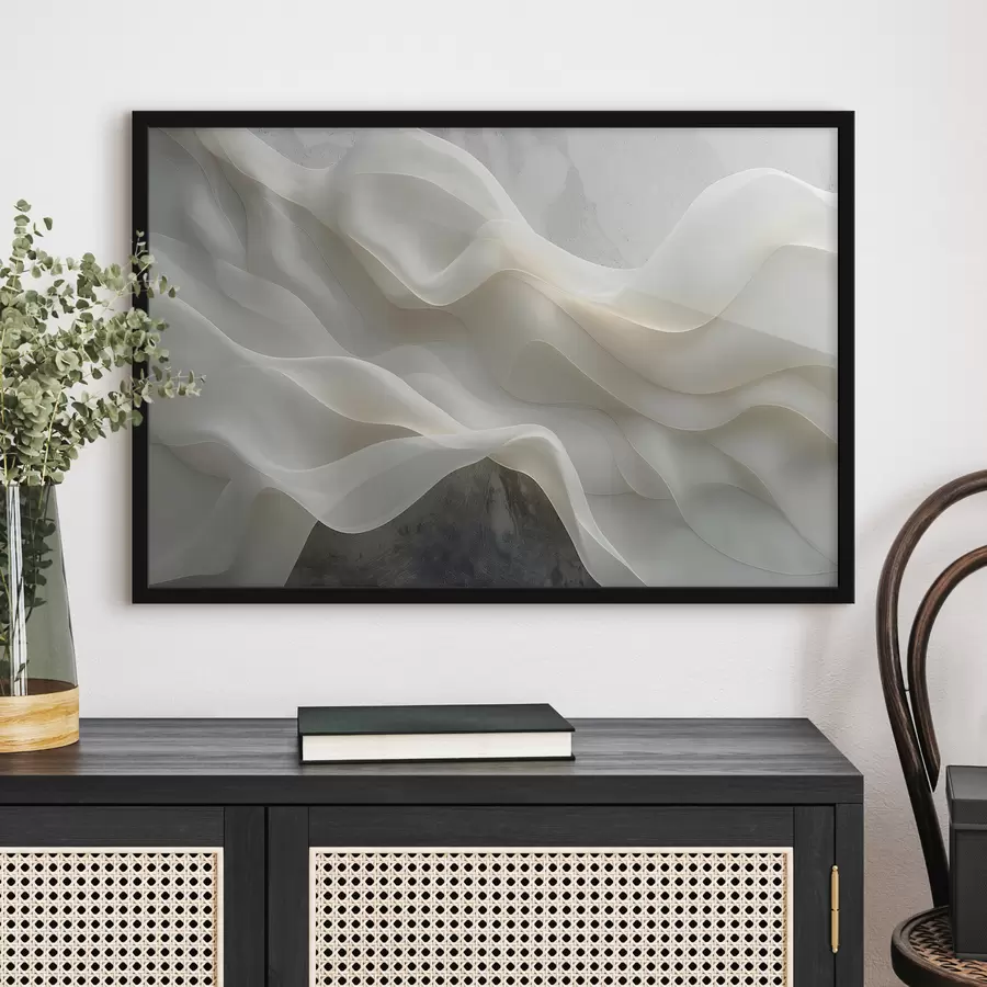 murales de pared Ondas abstractas f40744