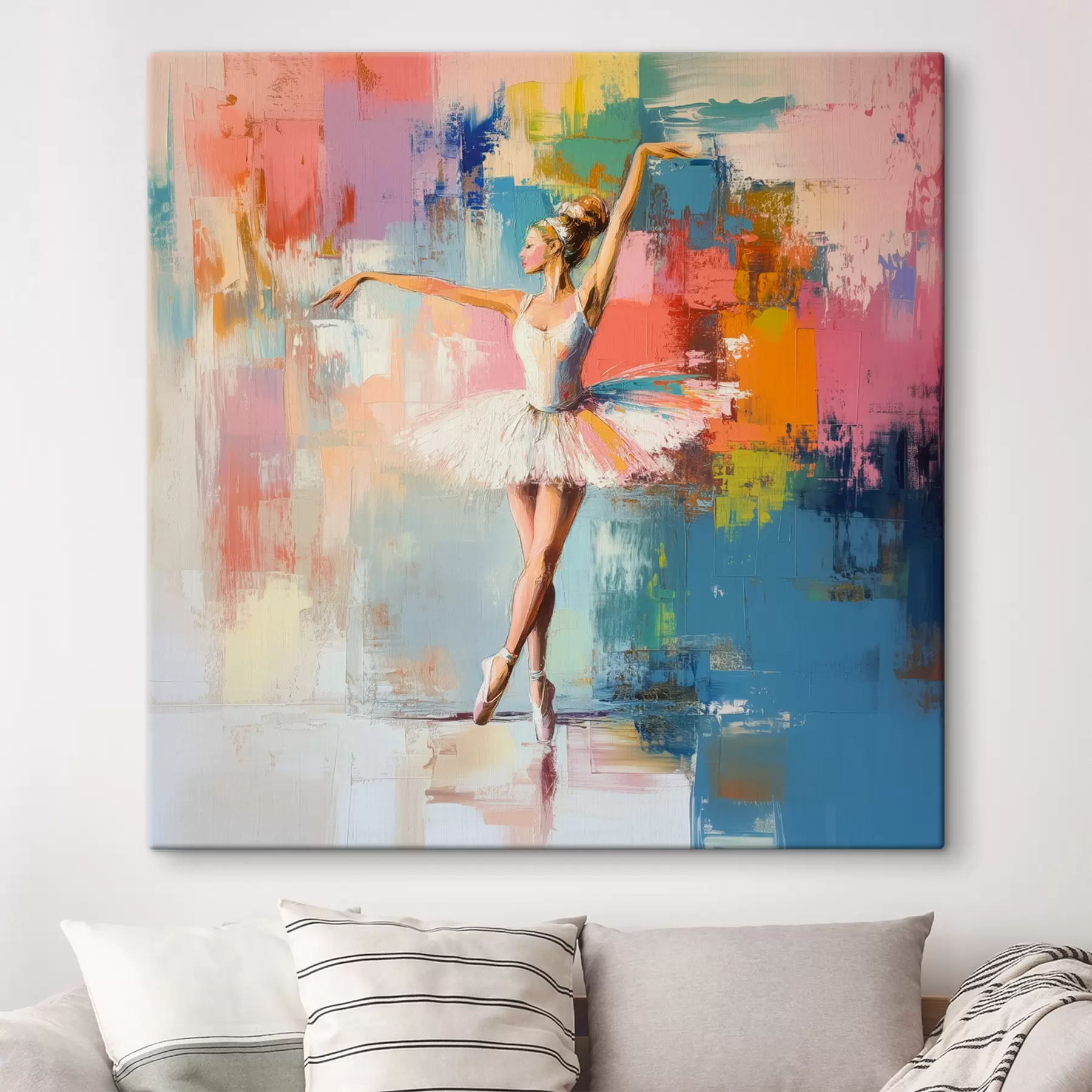 murales de pared Abstracción de bailarina s40826