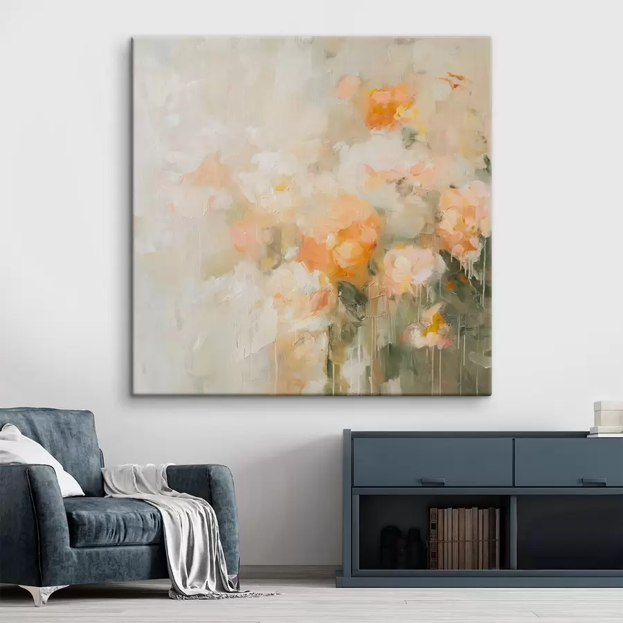 murales de pared flores abstractas s40830