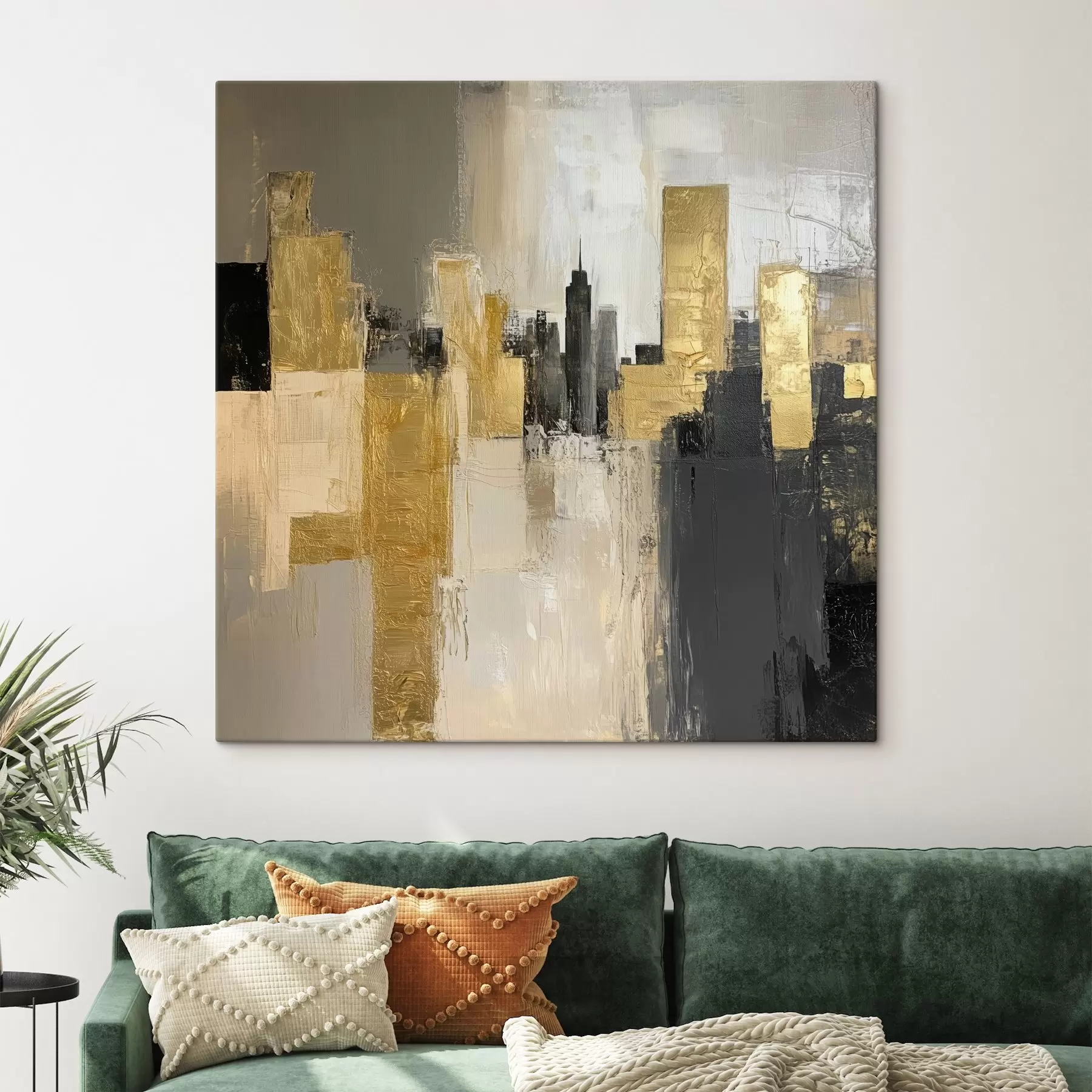 murales de pared Imagen abstracta de la ciudad s40831