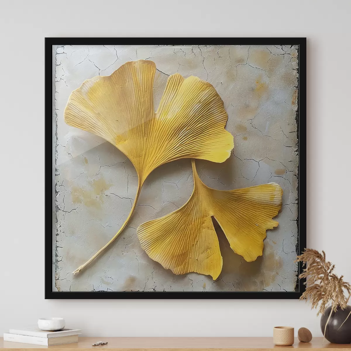 Poster Hojas de ginkgo f40767