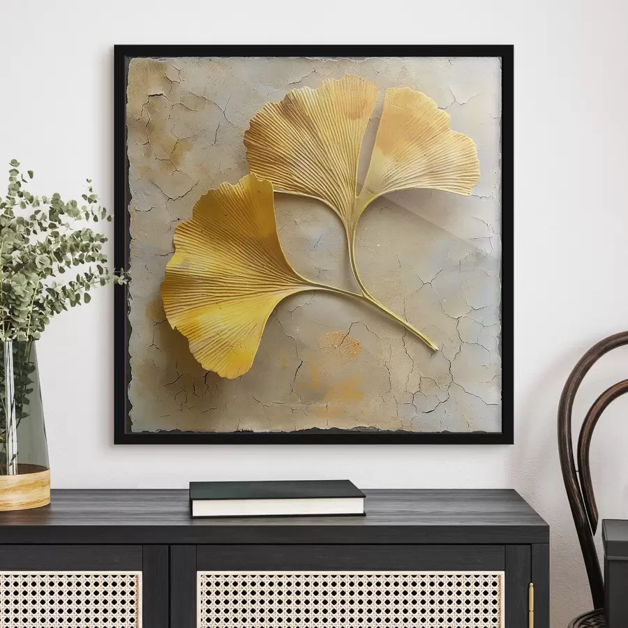 murales de pared Ramitas de ginkgo f40768