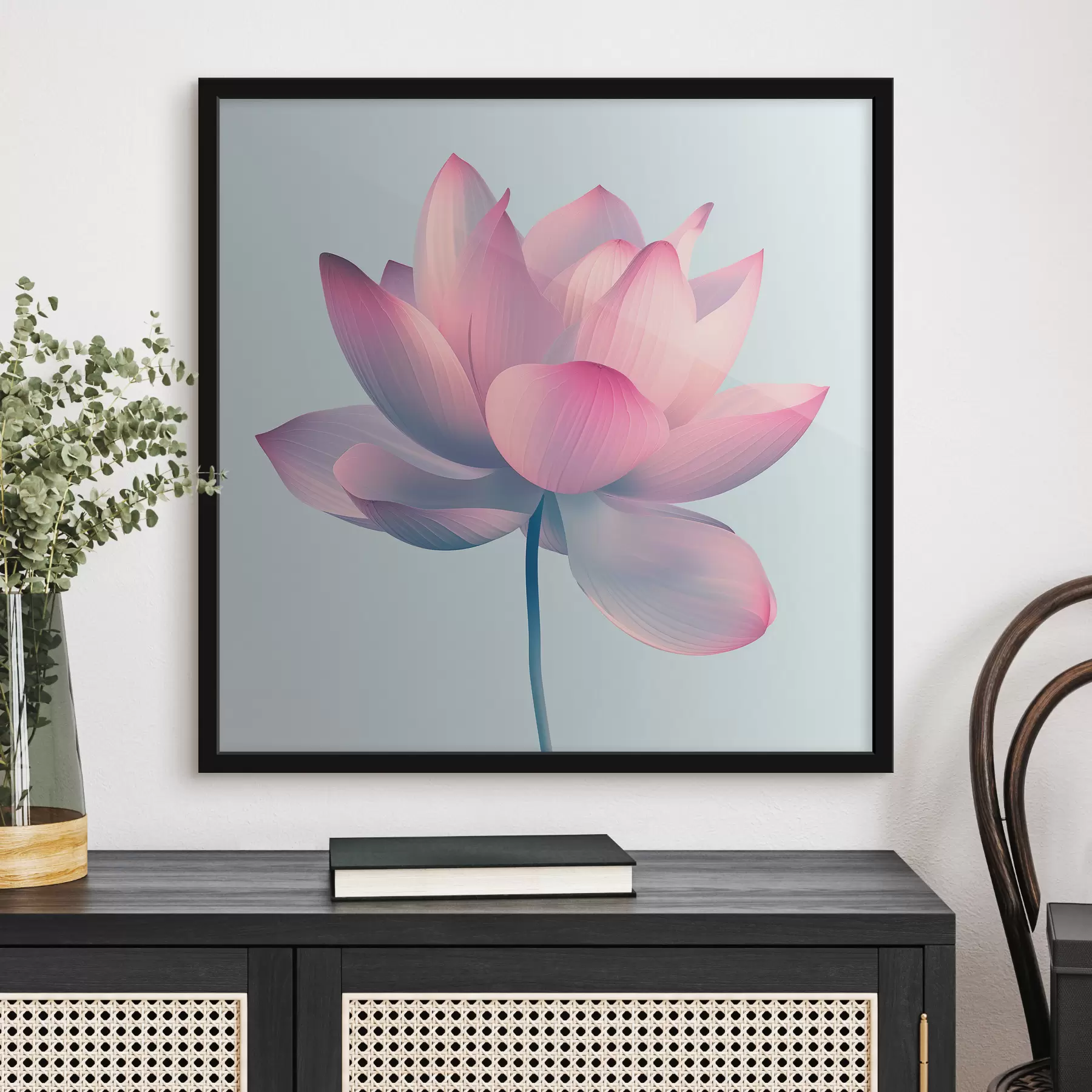 murales de pared Flor de loto f40770