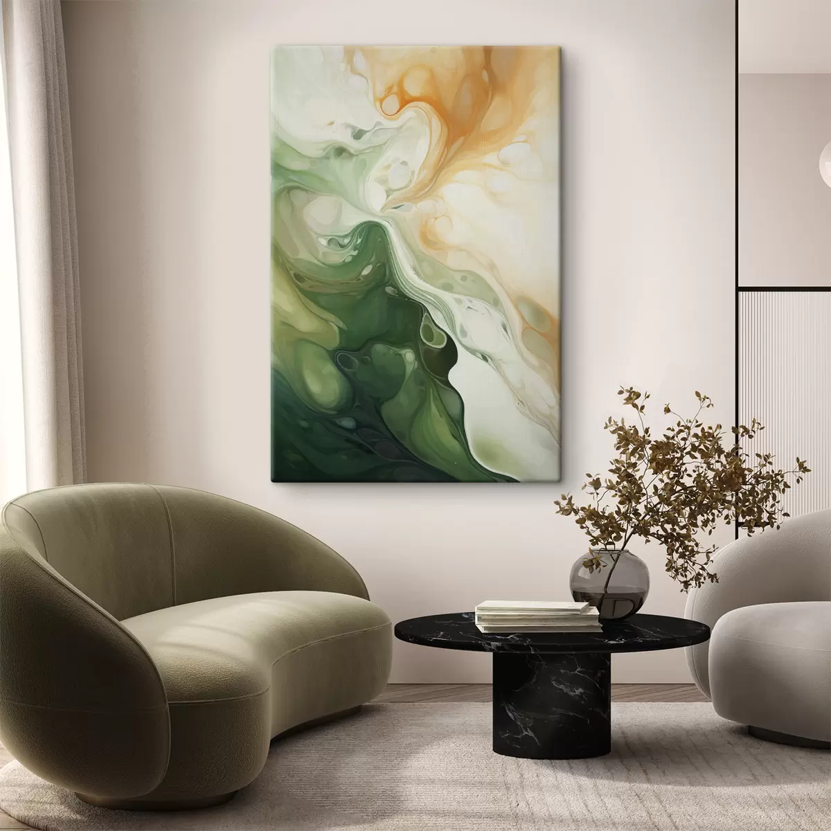 murales de pared Manchas multicolores s40843