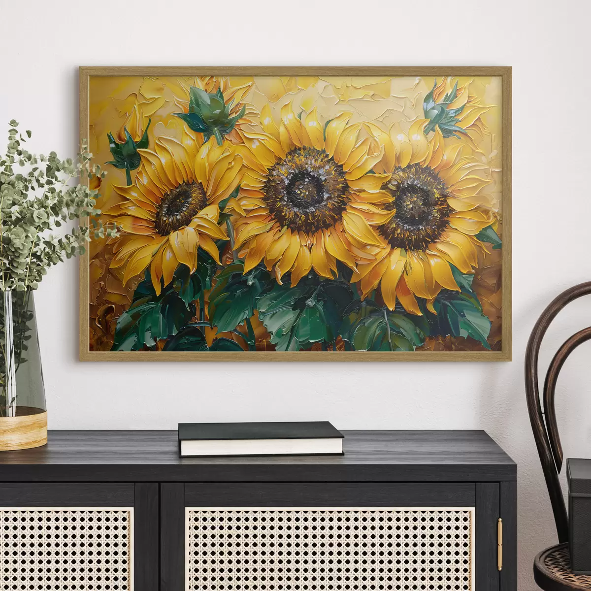 Poster La sonrisa de los girasoles f40787