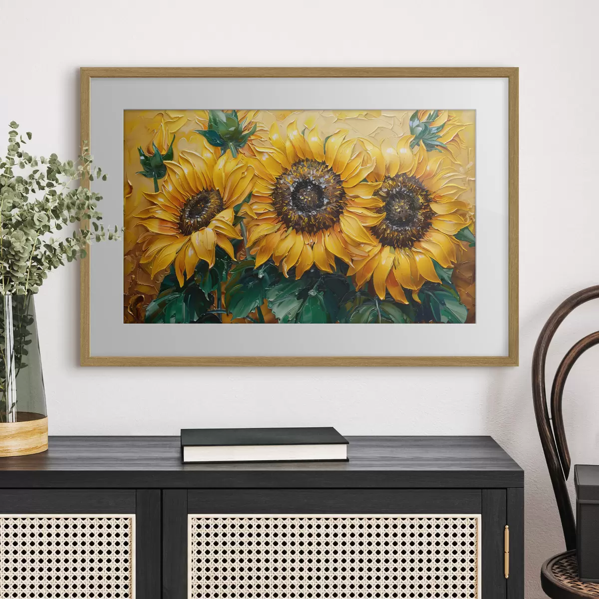 Poster La sonrisa de los girasoles f40787