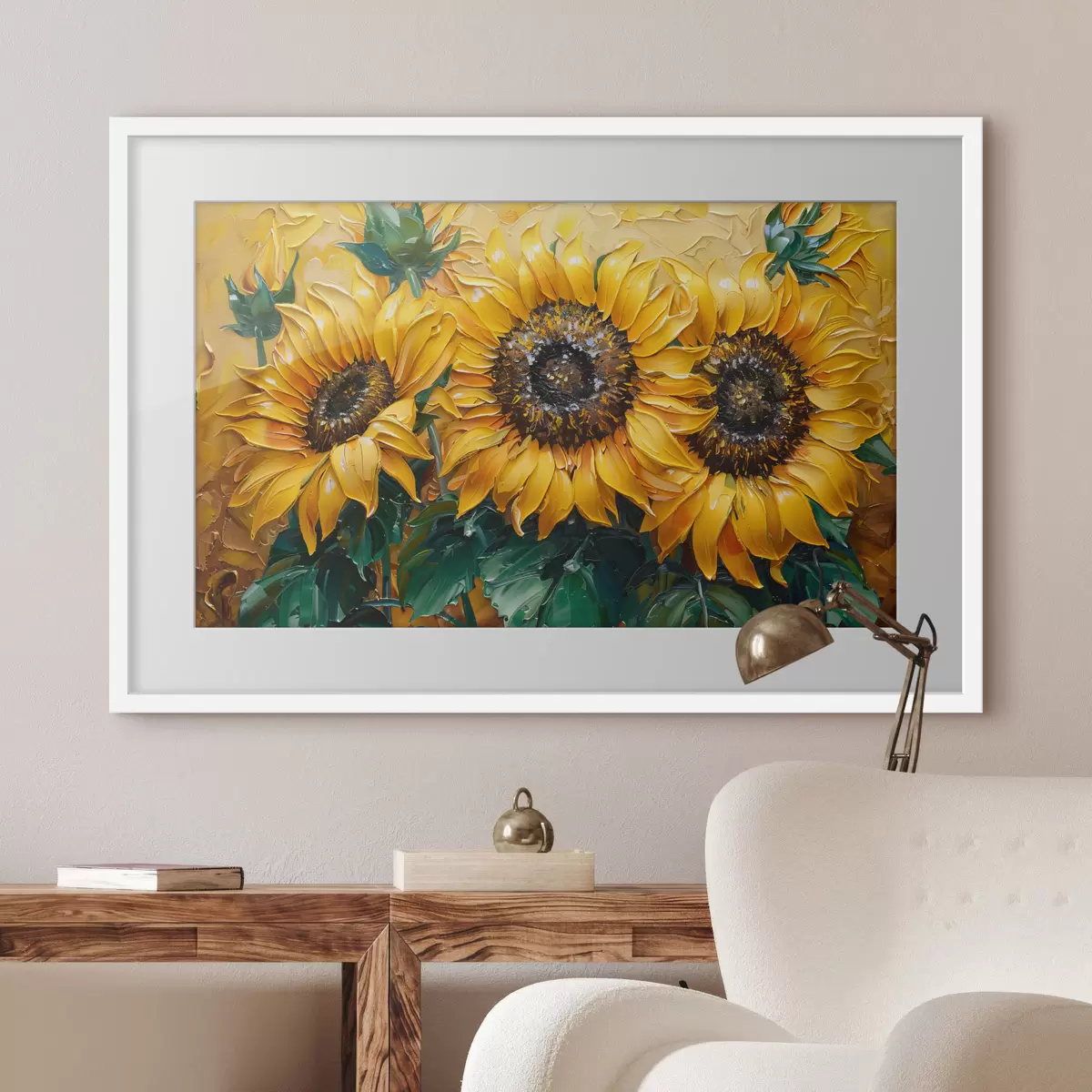 Poster La sonrisa de los girasoles f40787