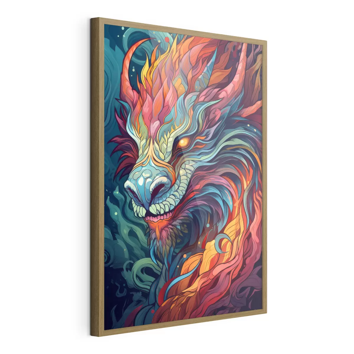 Poster Dragón brillante f40835