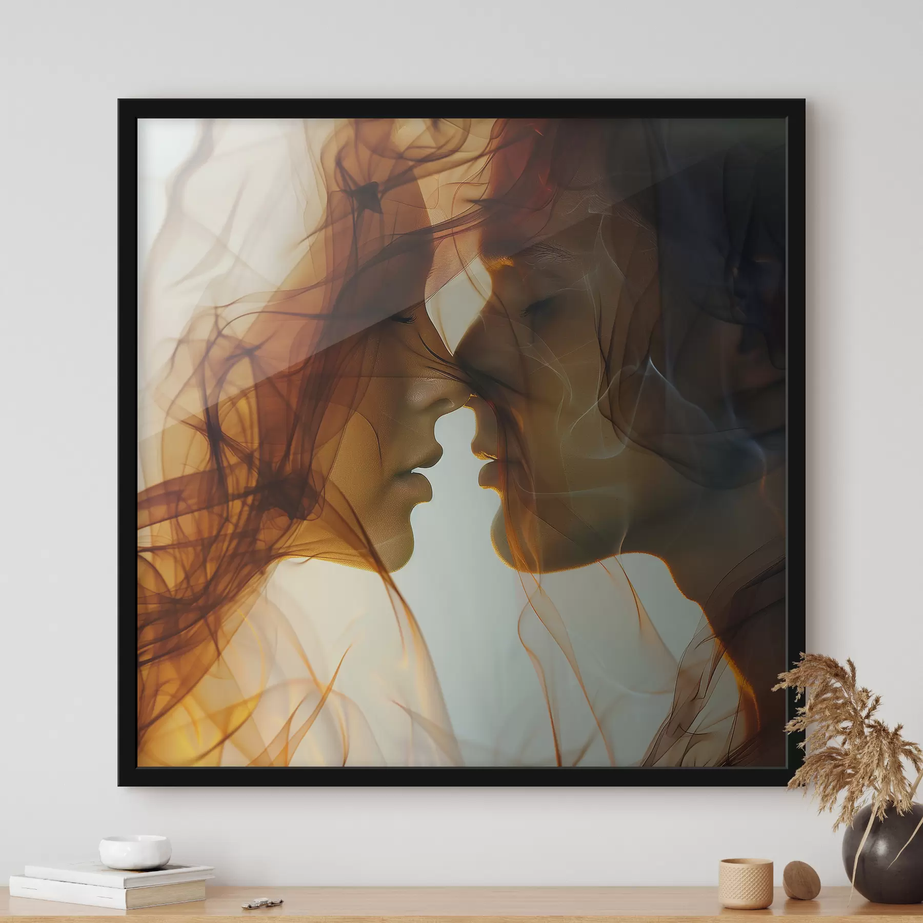 murales de pared Hermosa pareja f40894