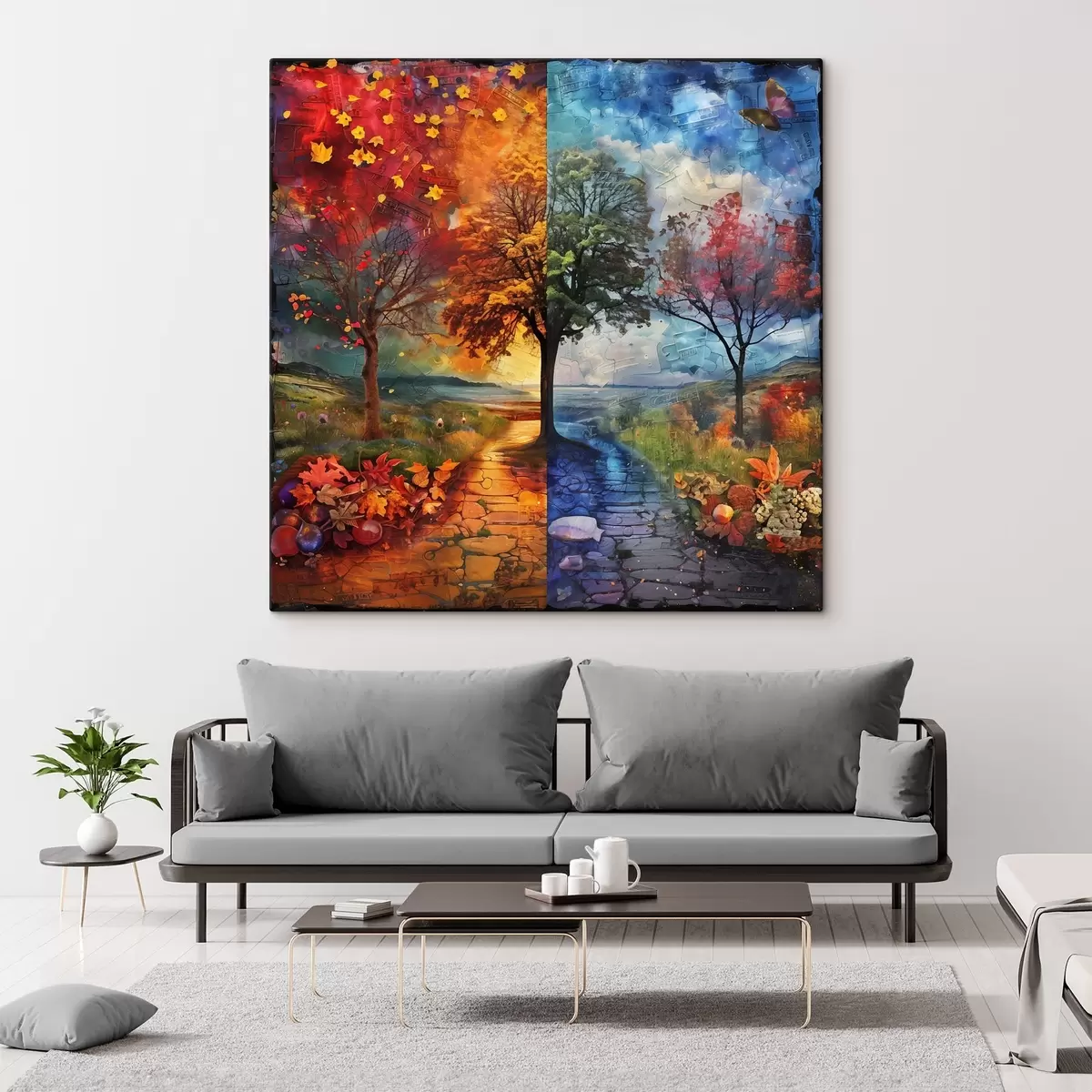 murales de pared Estaciones s40922