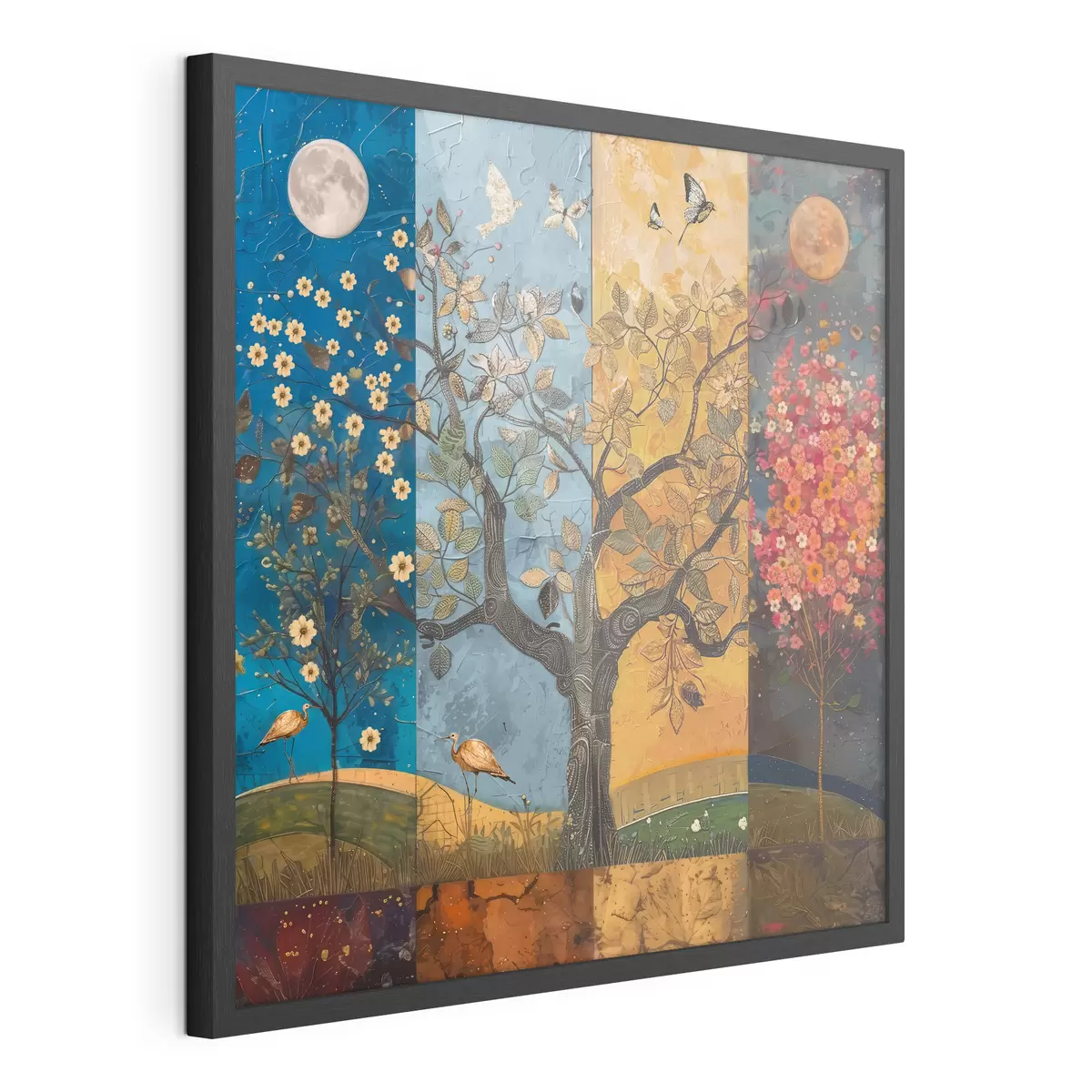 Poster Árbol de las estaciones f40921