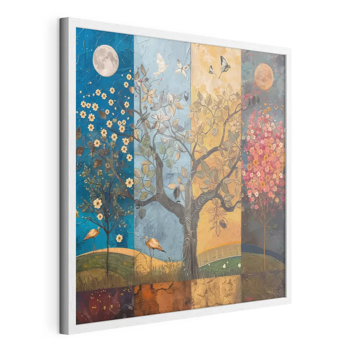 Poster Árbol de las estaciones f40921