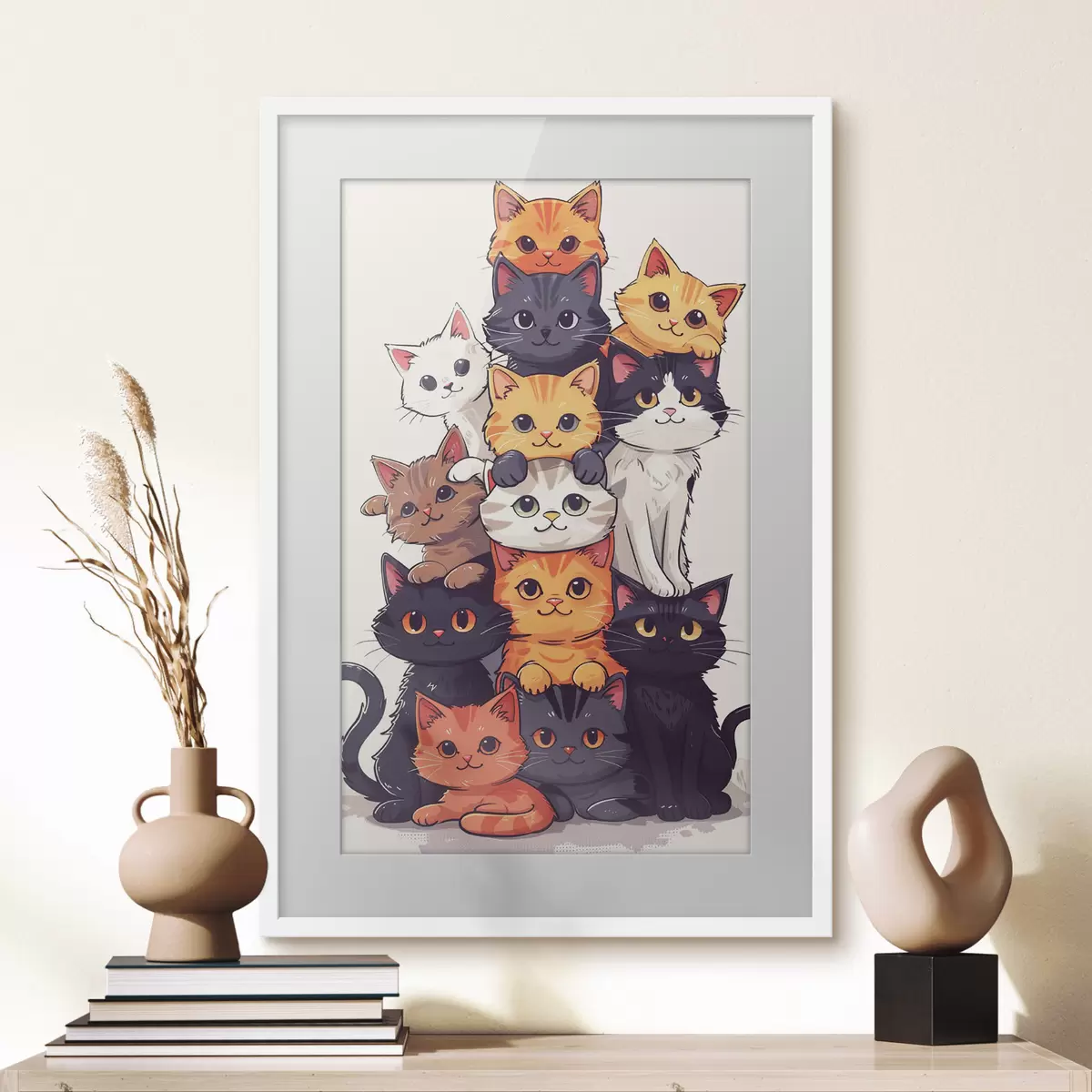 Poster Gatos bonitos f40924