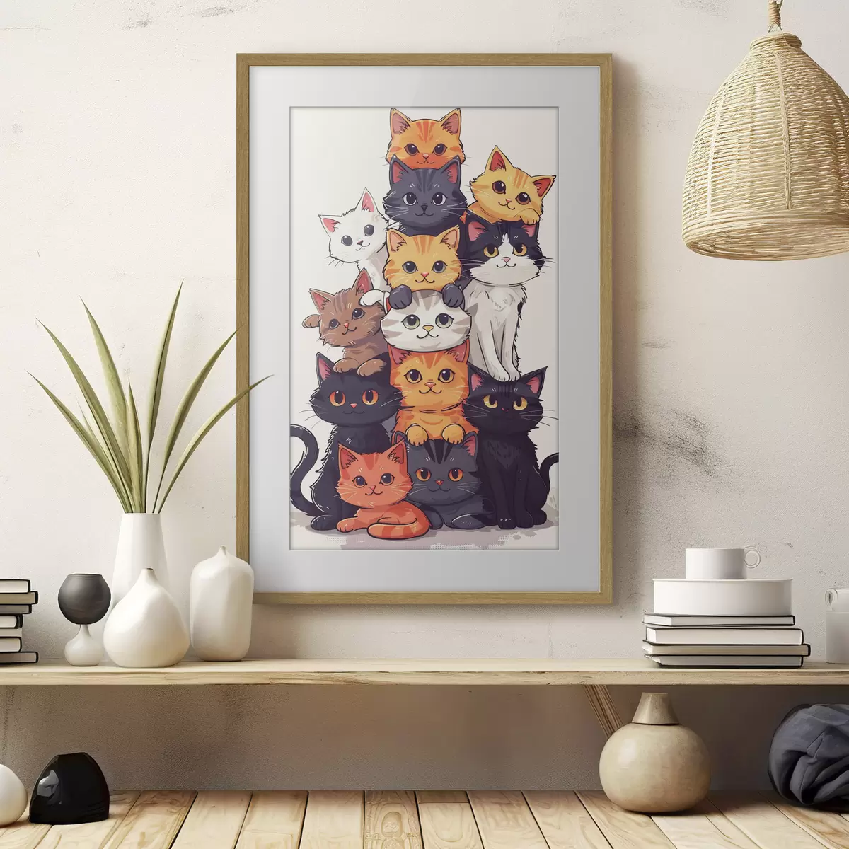 Poster Gatos bonitos f40924