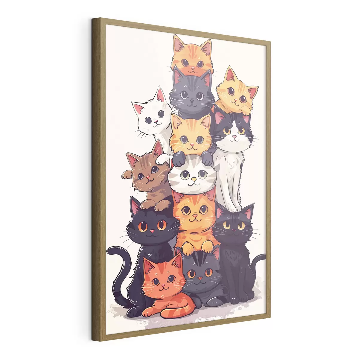 Poster Gatos bonitos f40924