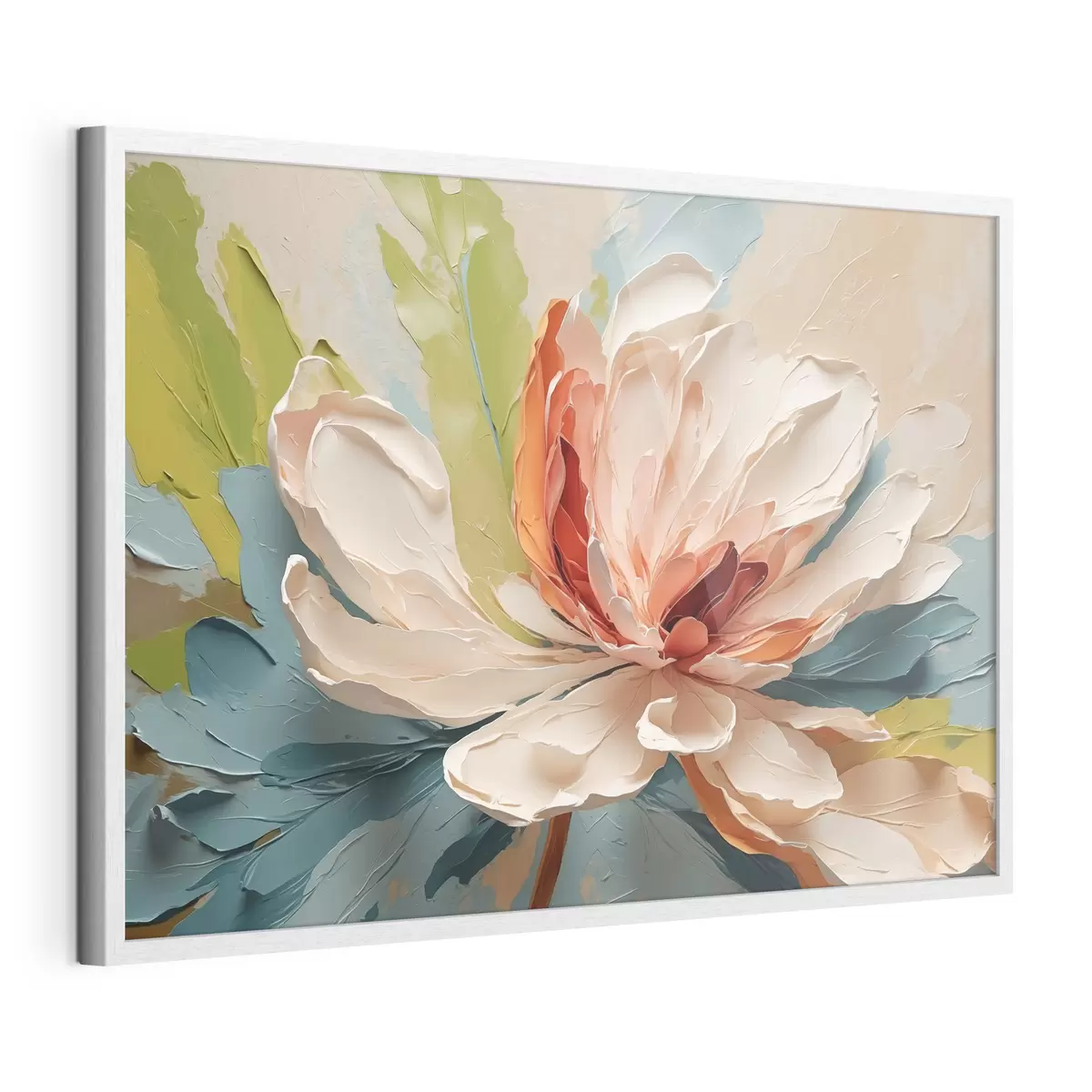 Poster Flor abstracta al óleo f40856