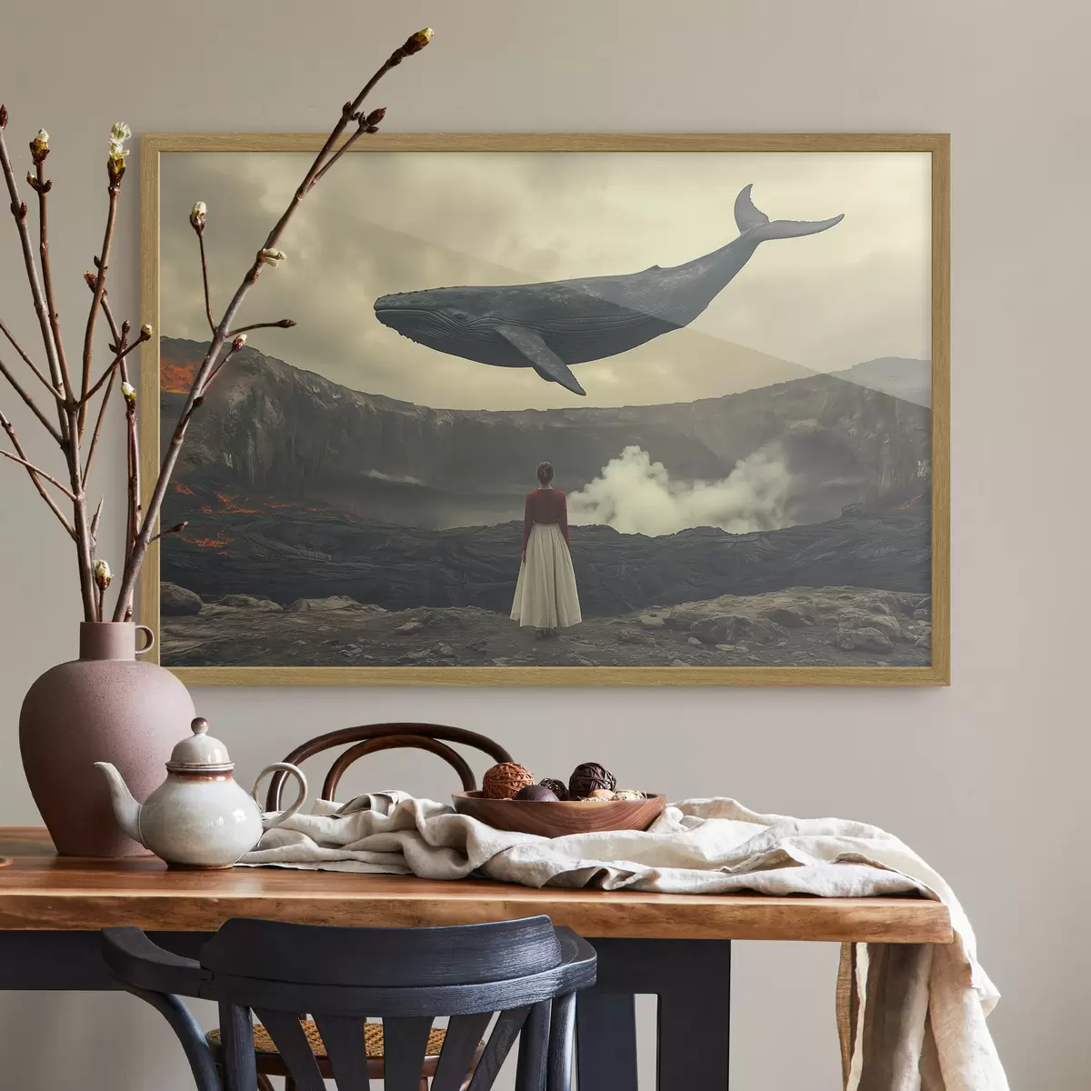 Poster Cuando las ballenas vuelan f40986