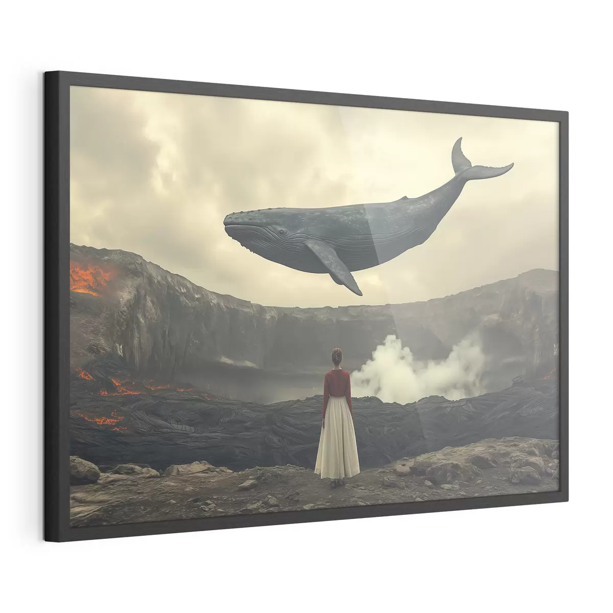 Poster Cuando las ballenas vuelan f40986