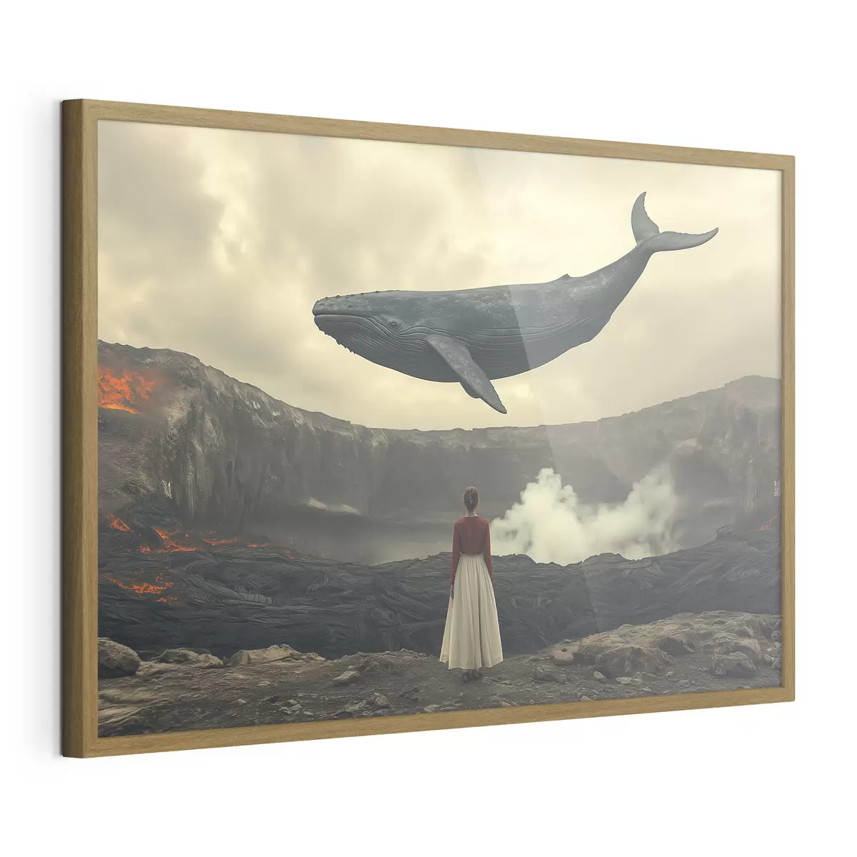 Poster Cuando las ballenas vuelan f40986
