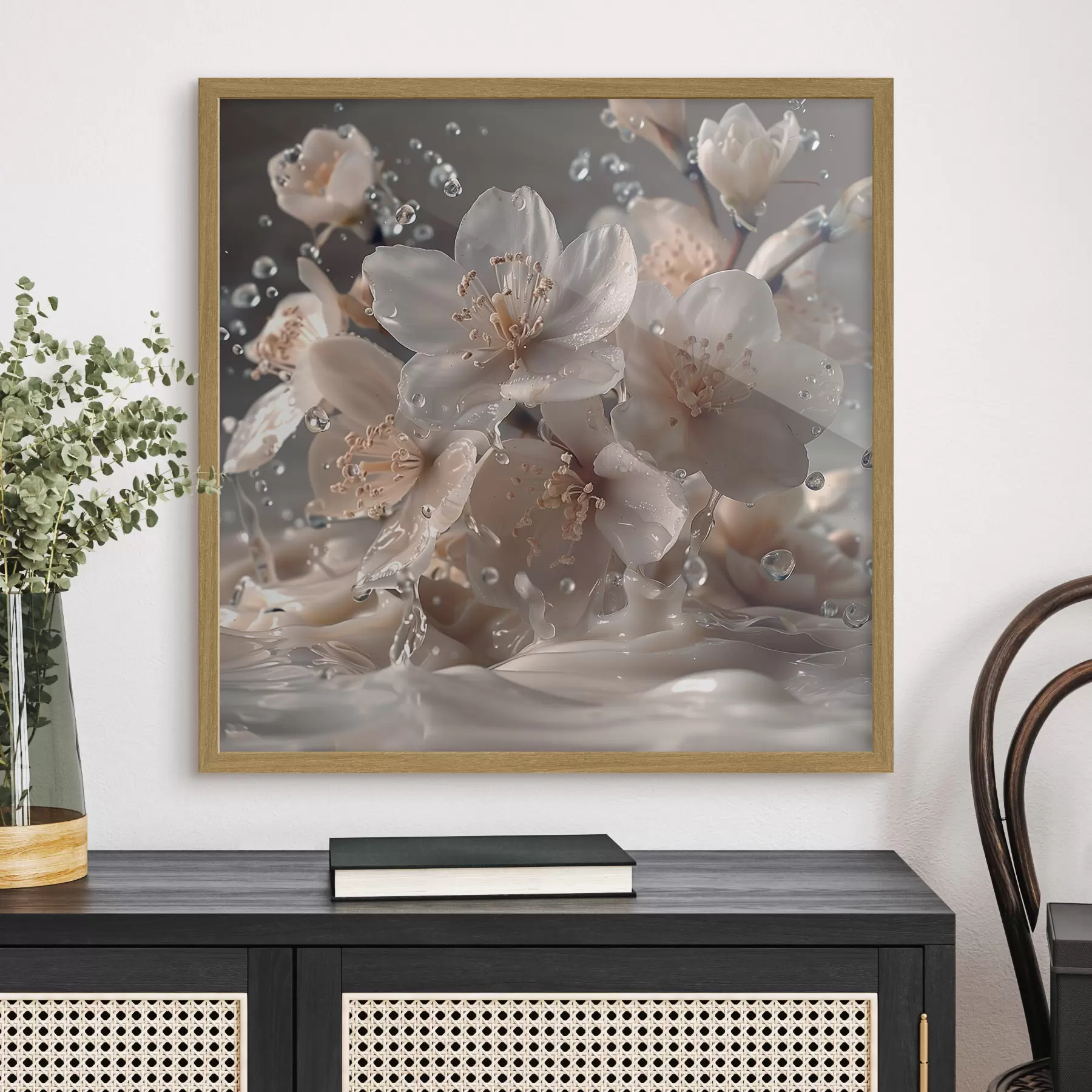 murales de pared Gotas sobre la ternura f41003