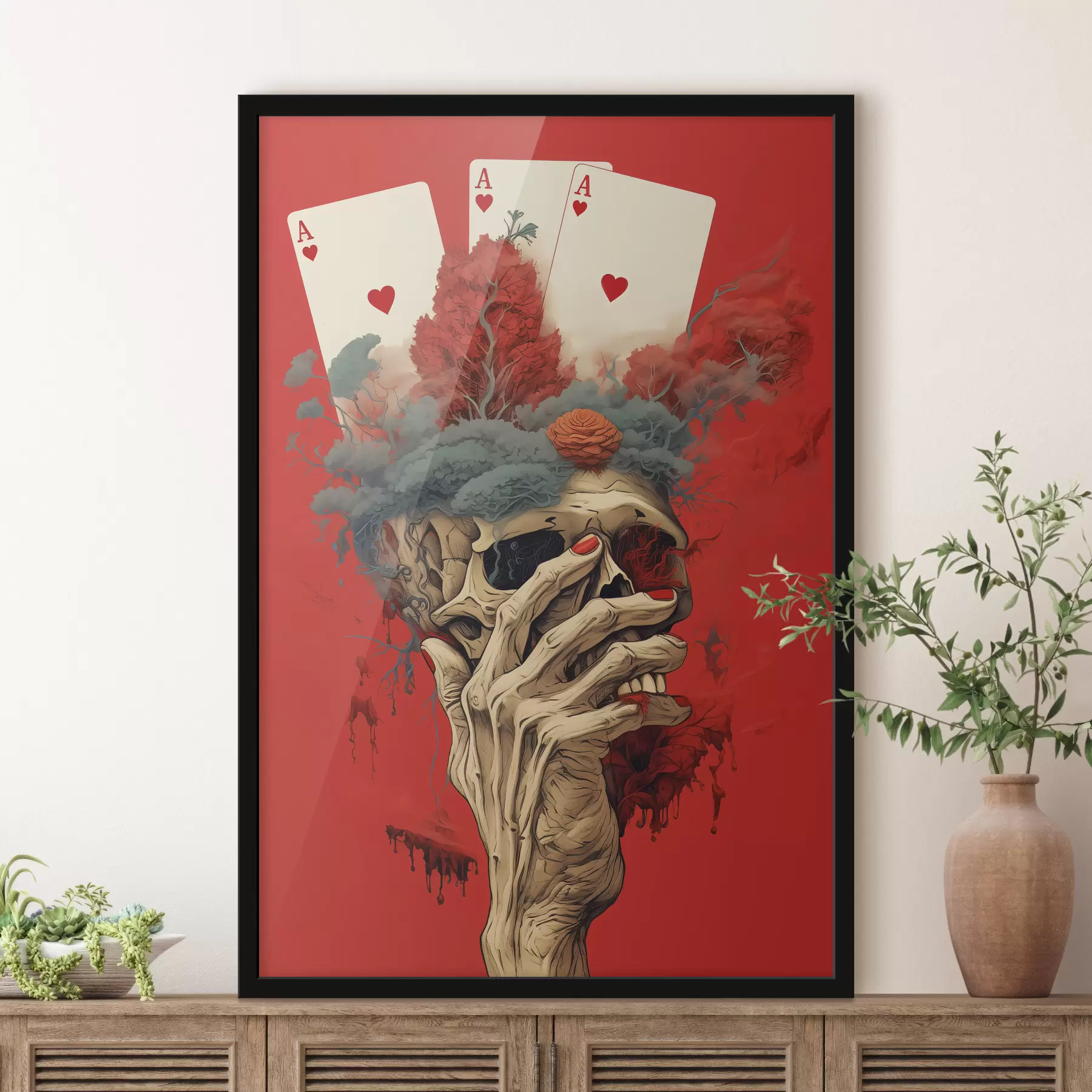 murales de pared emoción f41147