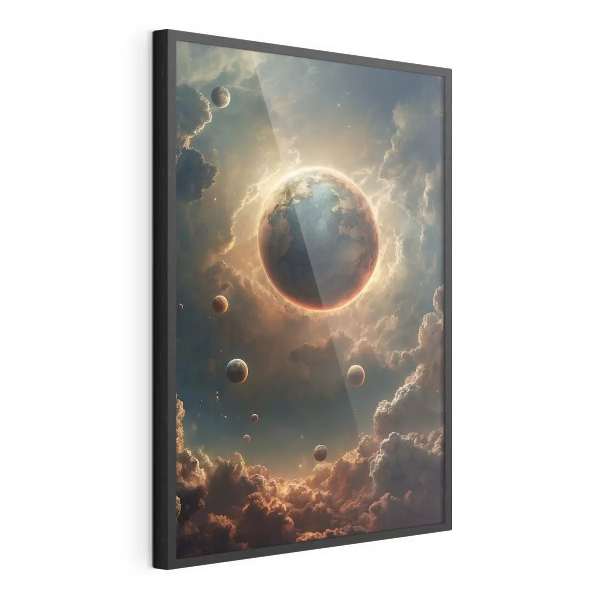 Poster Planeta que cubre el sol f41034