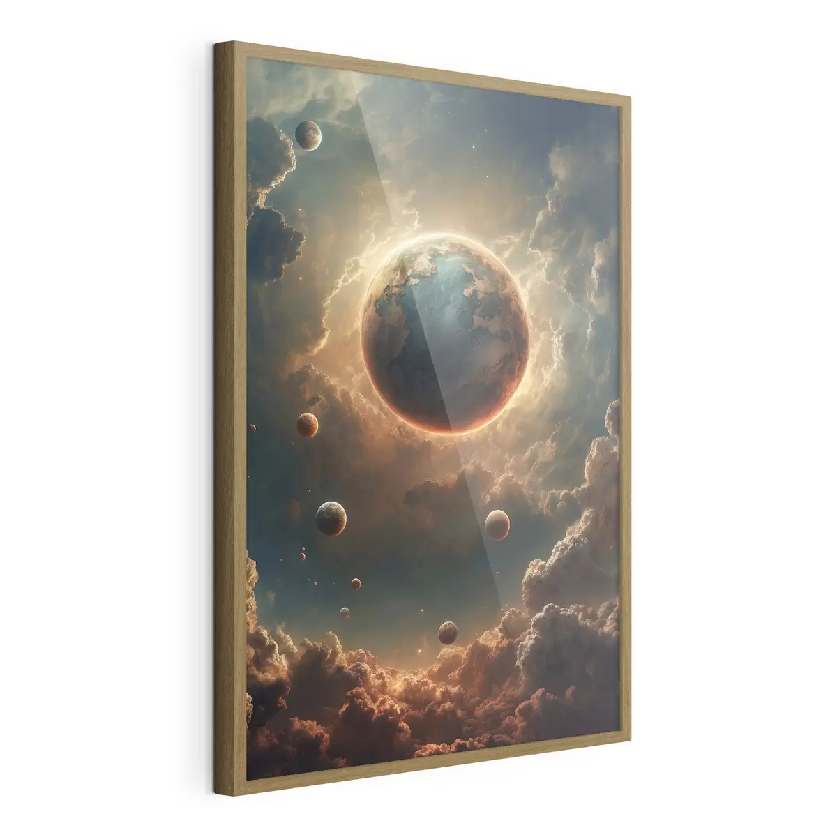 Poster Planeta que cubre el sol f41034