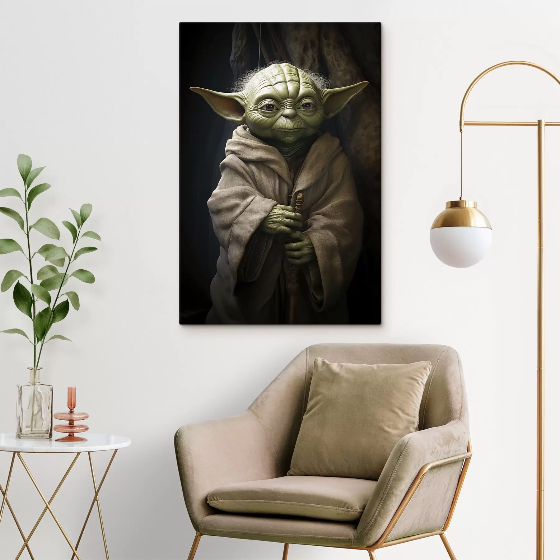 murales de pared Yoda s41122