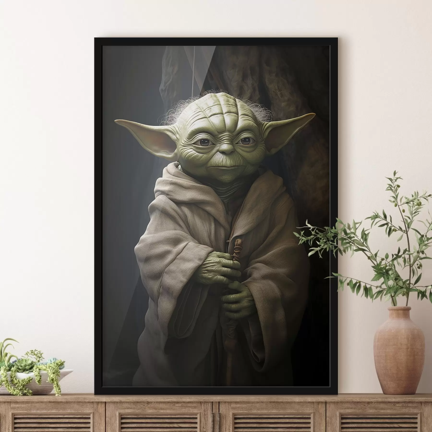 murales de pared Yoda f41122