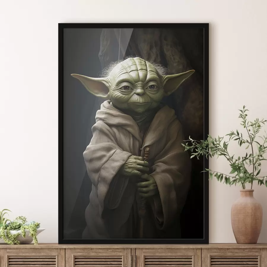 murales de pared Yoda f41122