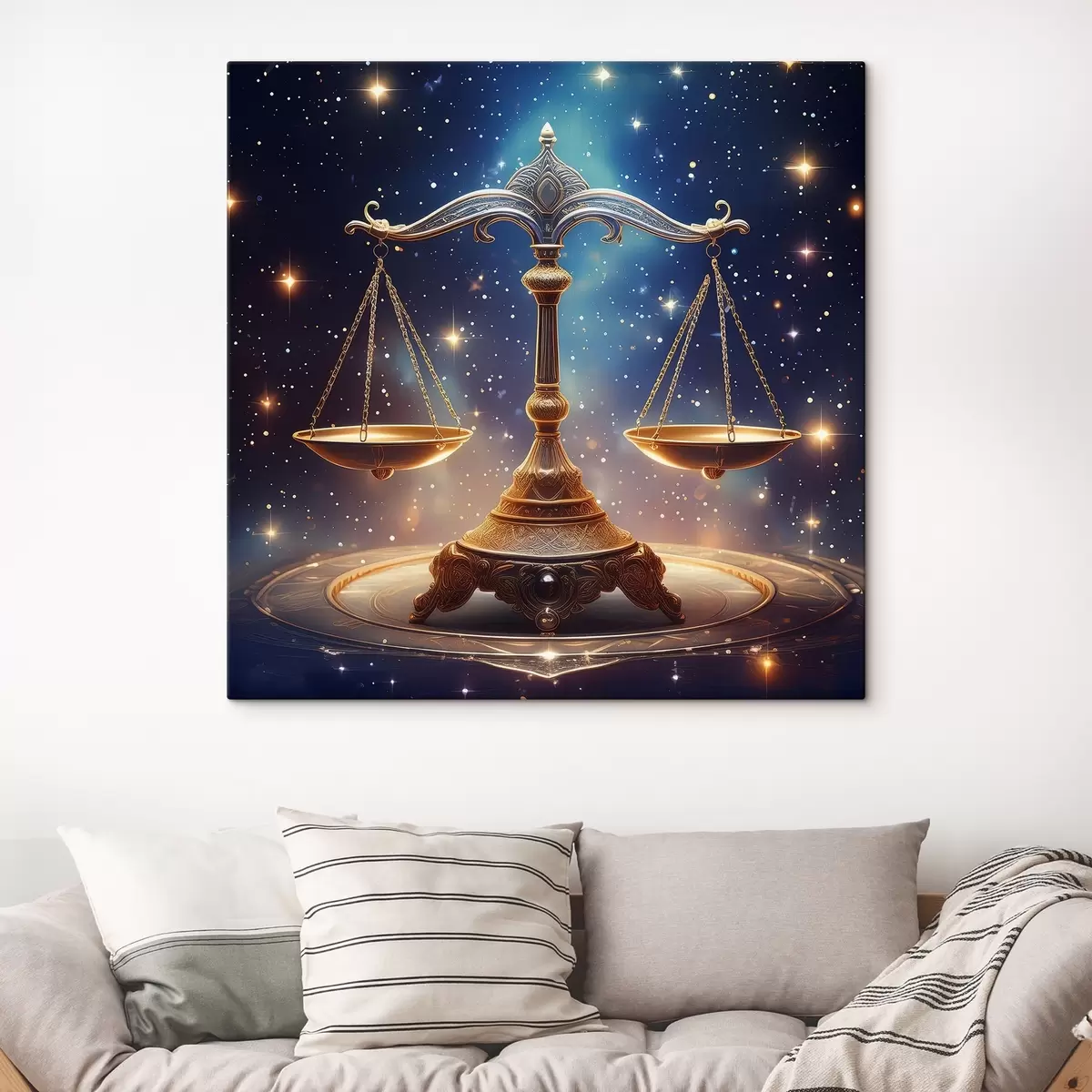 murales de pared Equilibrio cósmico en el abrazo del universo s39056