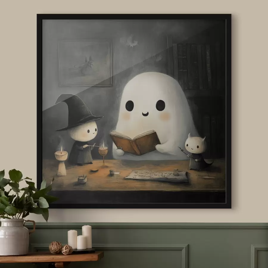 murales de pared Privyd está leyendo un libro a sus amigos f41343