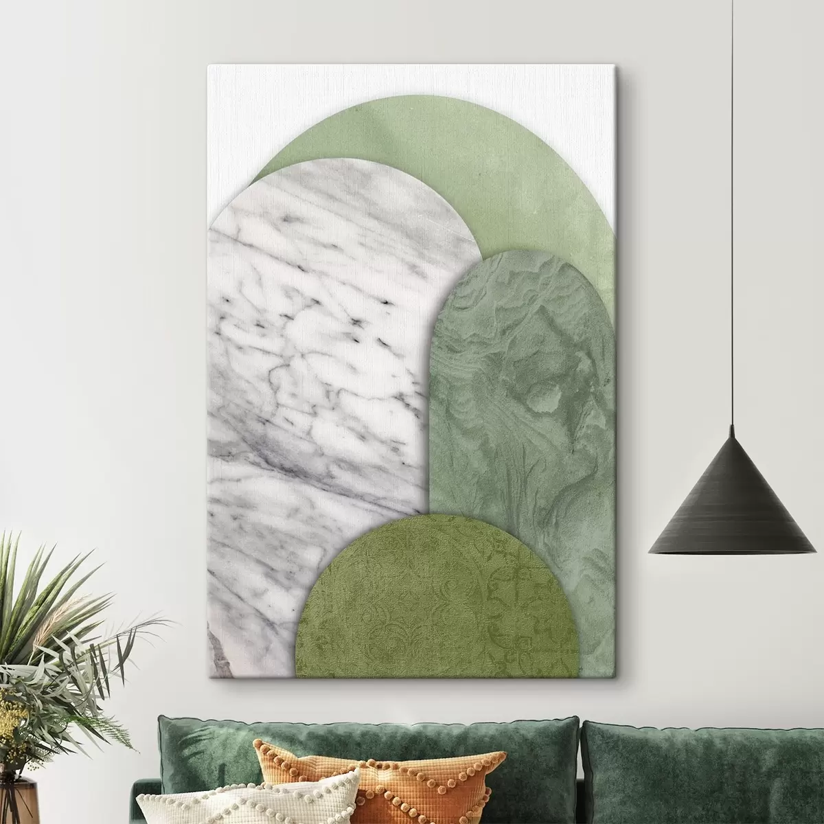 murales de pared Detalle de la superficie de mármol s38205