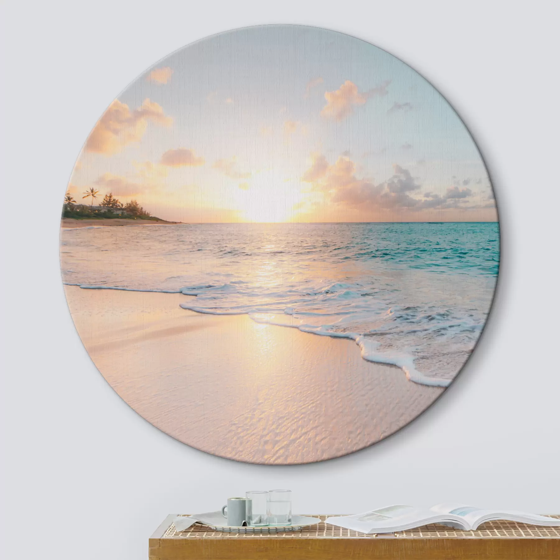 murales de pared Amanecer sobre el océano r28661