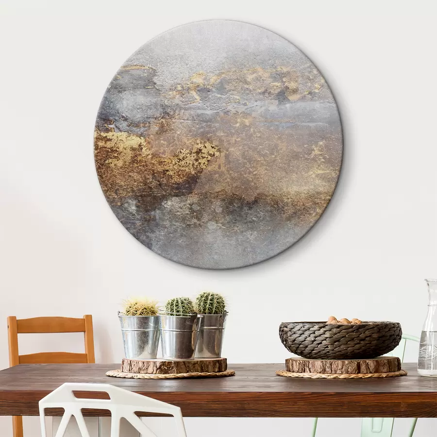 murales de pared Viejo muro de hormigón gris  r35845