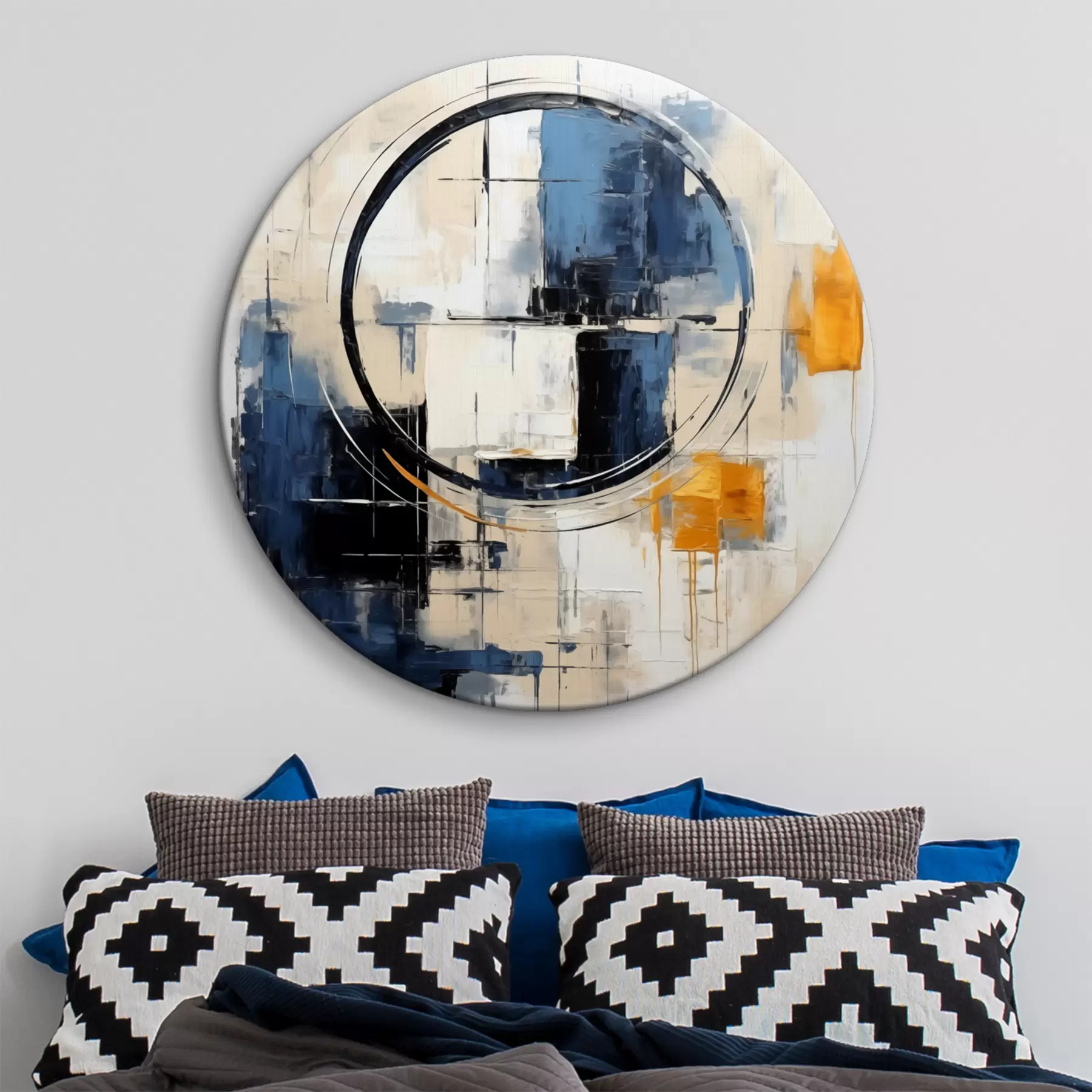 murales de pared Geometría abstracta brillante r39179