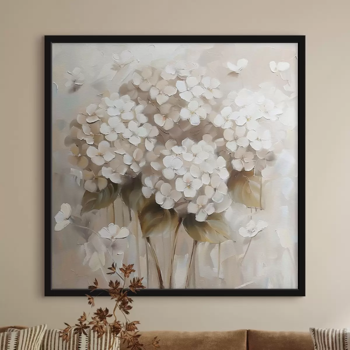 Poster Flores de hortensia f41403