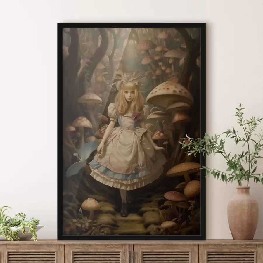 murales de pared Alicia en el país de las maravillas f41197