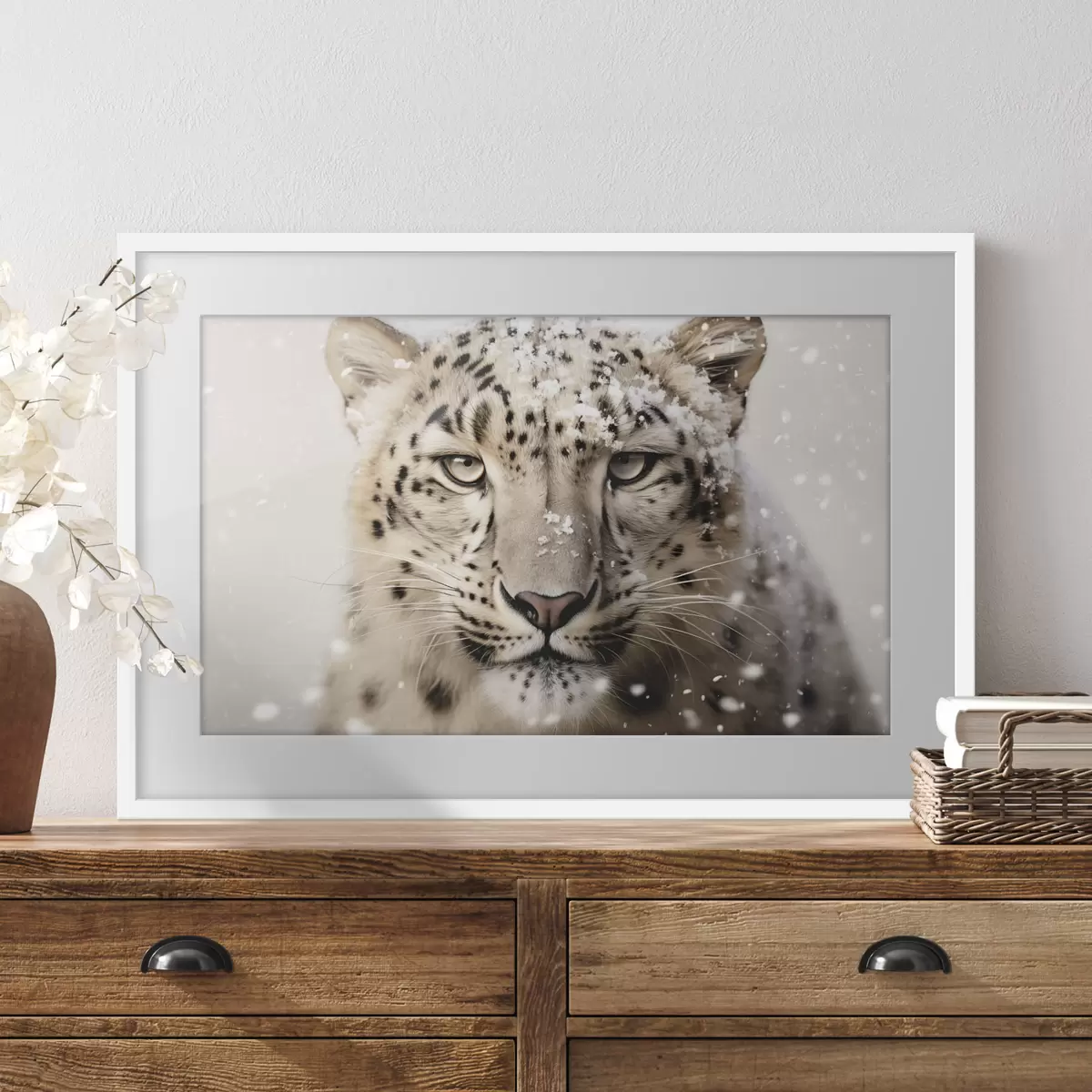 Poster Mirada de nieve f41434