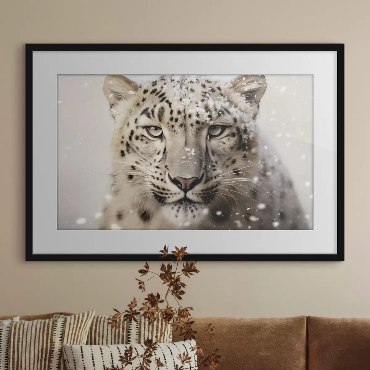 Poster Mirada de nieve f41434