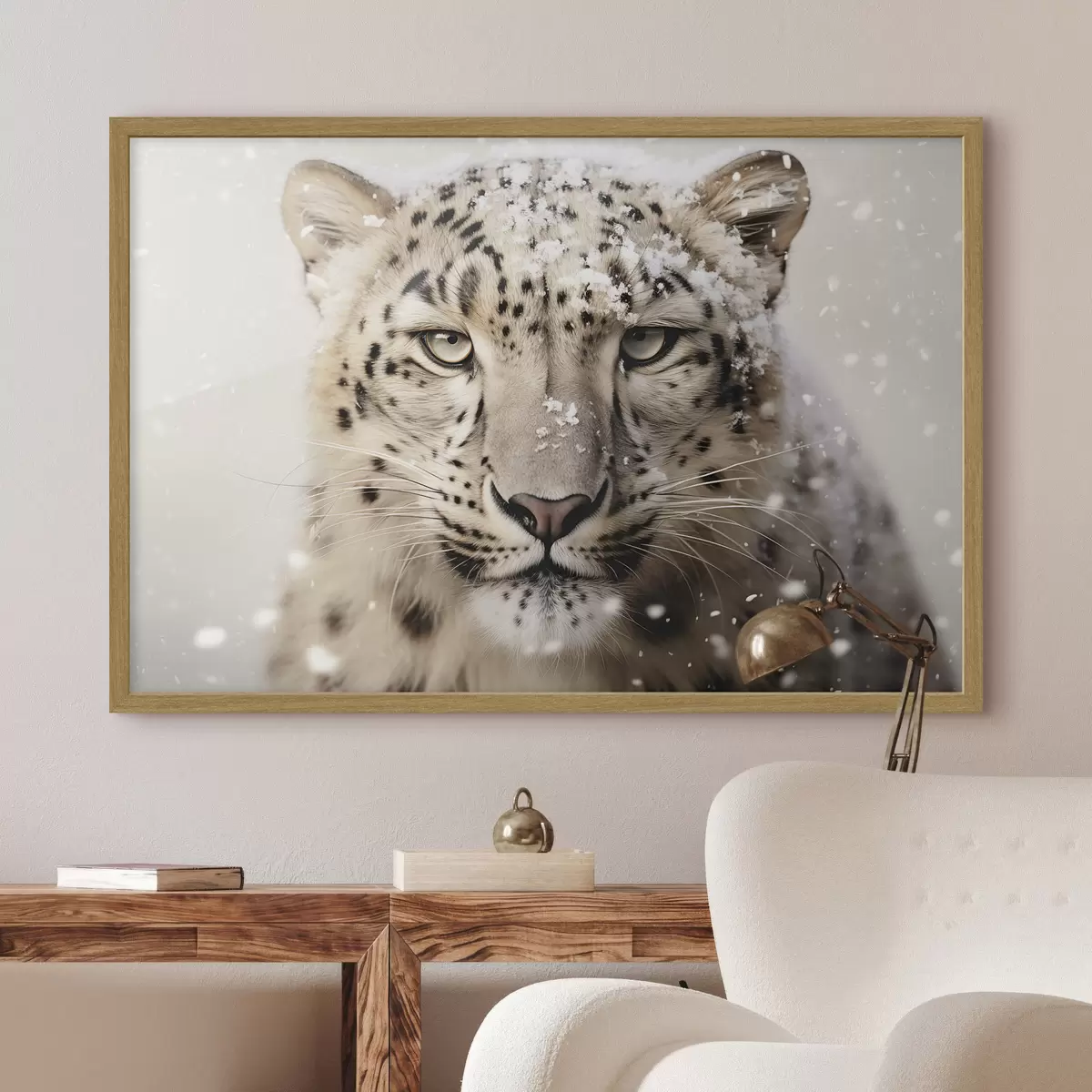 Poster Mirada de nieve f41434