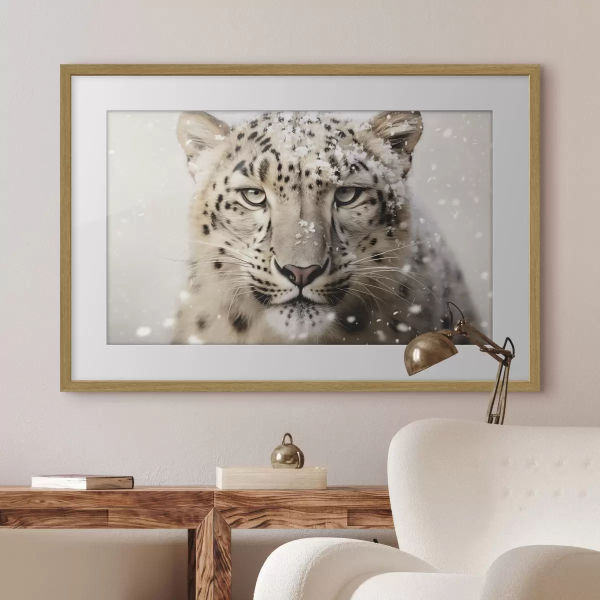 Poster Mirada de nieve f41434