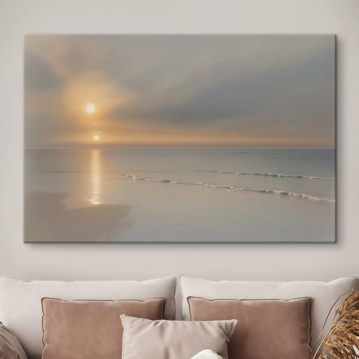 murales de pared Amanecer junto al mar s41297