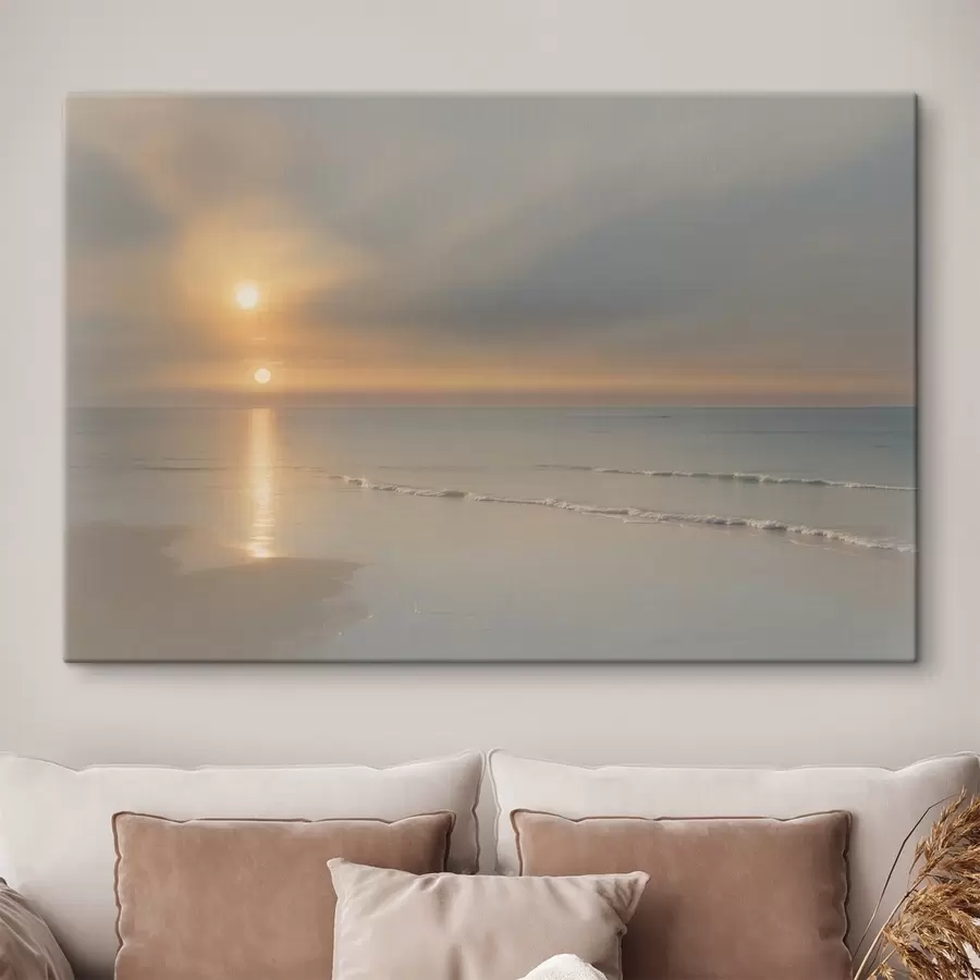 murales de pared Amanecer junto al mar s41297
