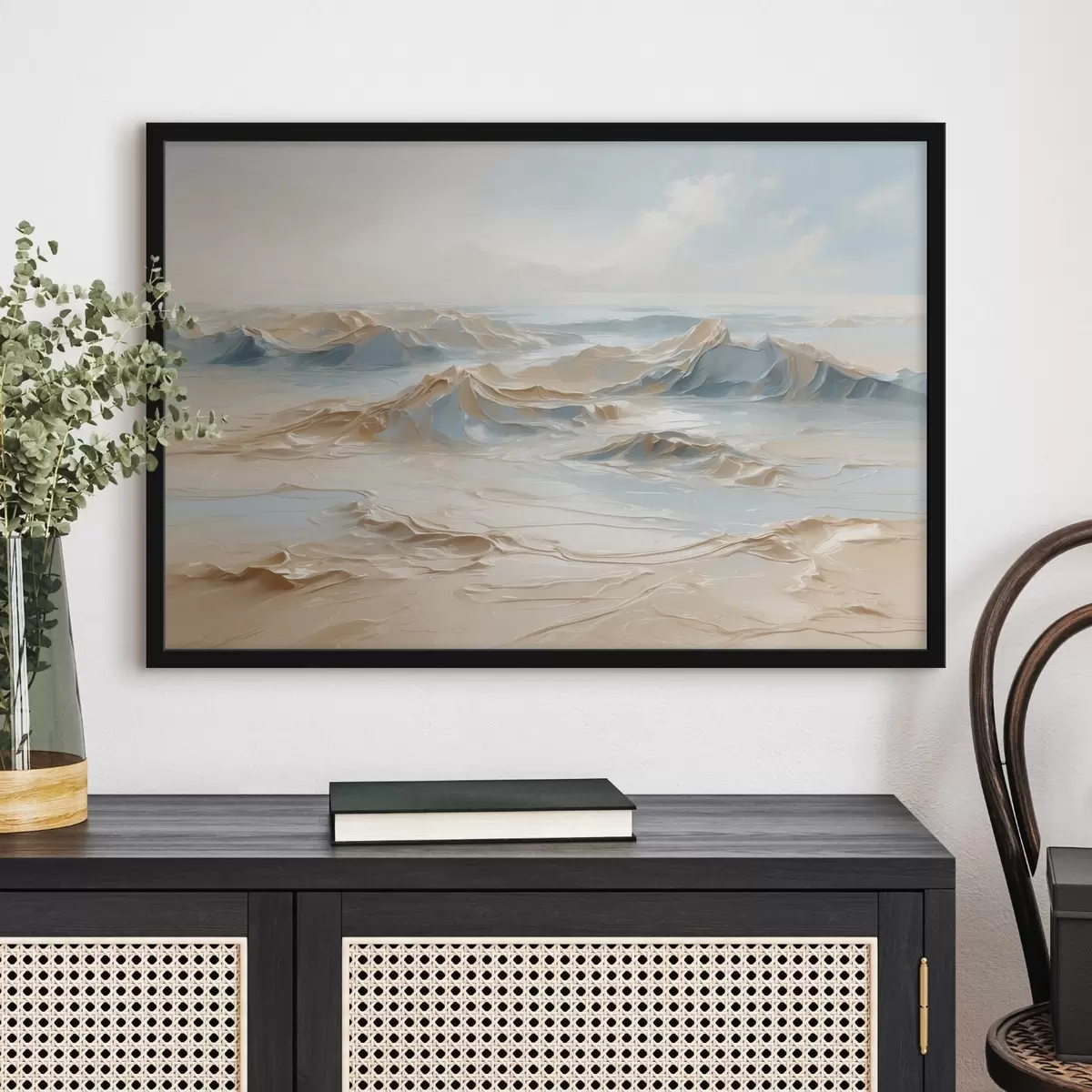 Poster Orilla del mar en petróleo f41289