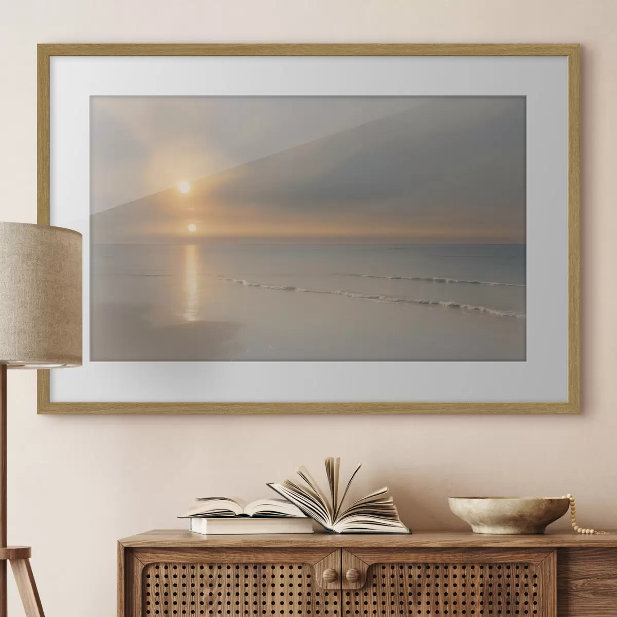 Poster Luz sobre la orilla f41297