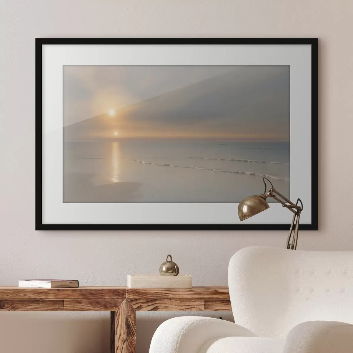 Poster Luz sobre la orilla f41297