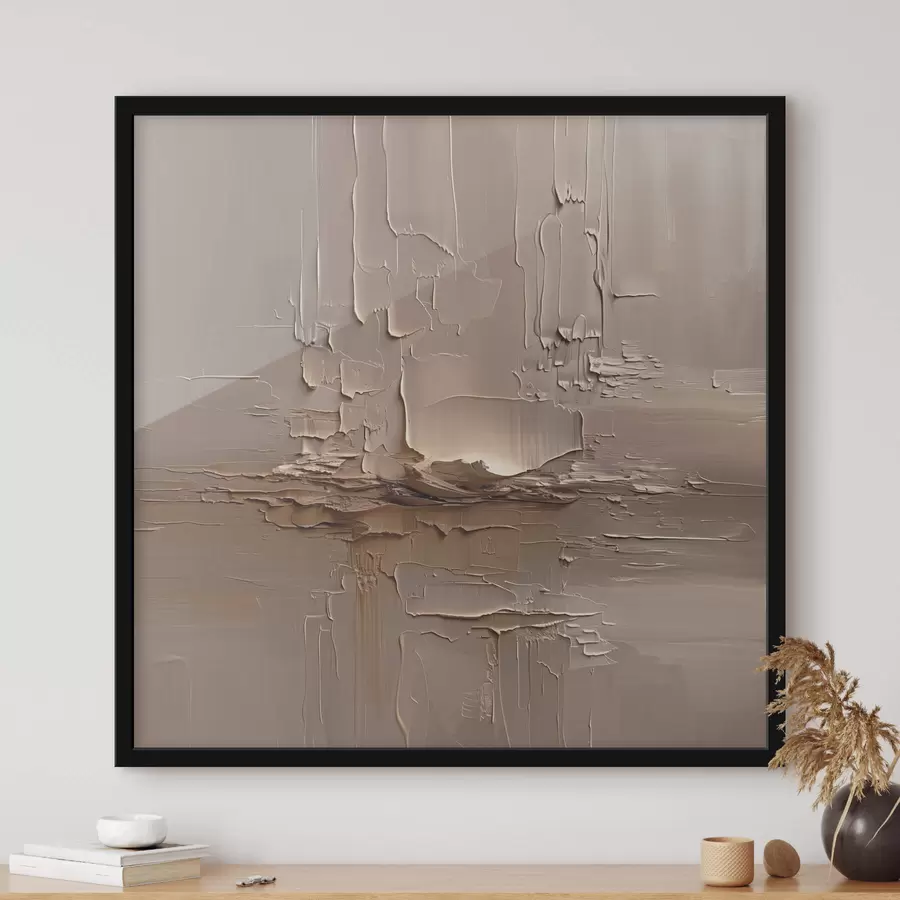 murales de pared Abstracción con imitación de grandes pinceladas f41356